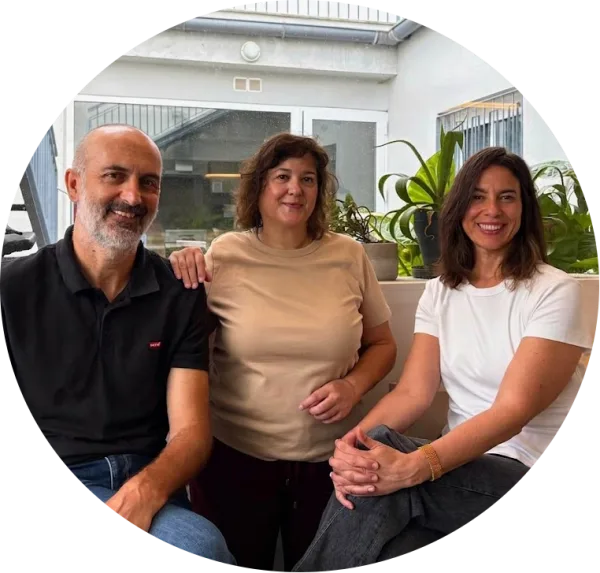 Fernando, Elisa y Raquel, el equipo de Rocafort Student Living